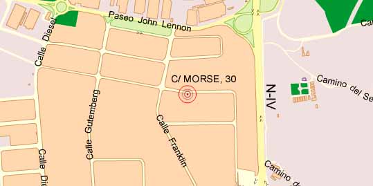 C/ MORSE, 30 POL. IND. SAN MARCOS, 28906 GETAFE (MADRID)- TELF. 91 684 37 10 FAX: 91 684 37 26 